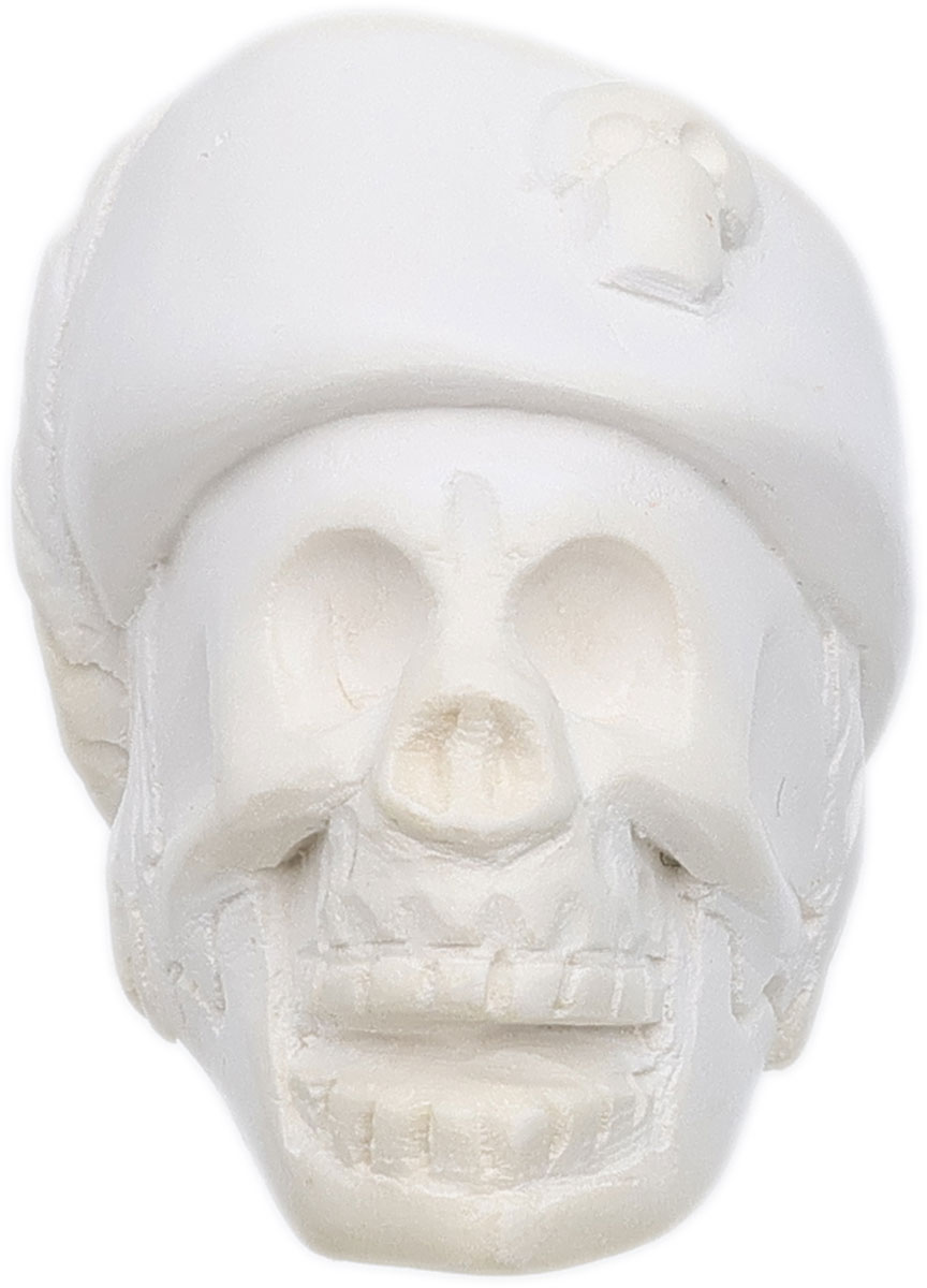 AKB Meerschaum Carved Pirate Skull (with Case)
