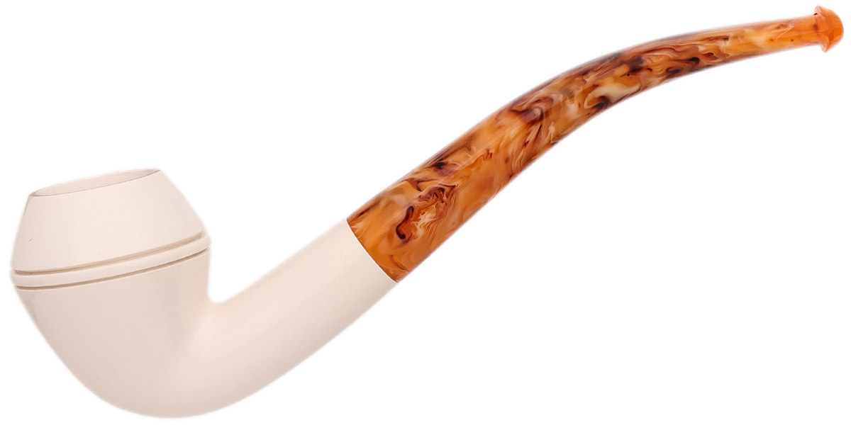 AKB Meerschaum Smooth Rhodesian (with Case)