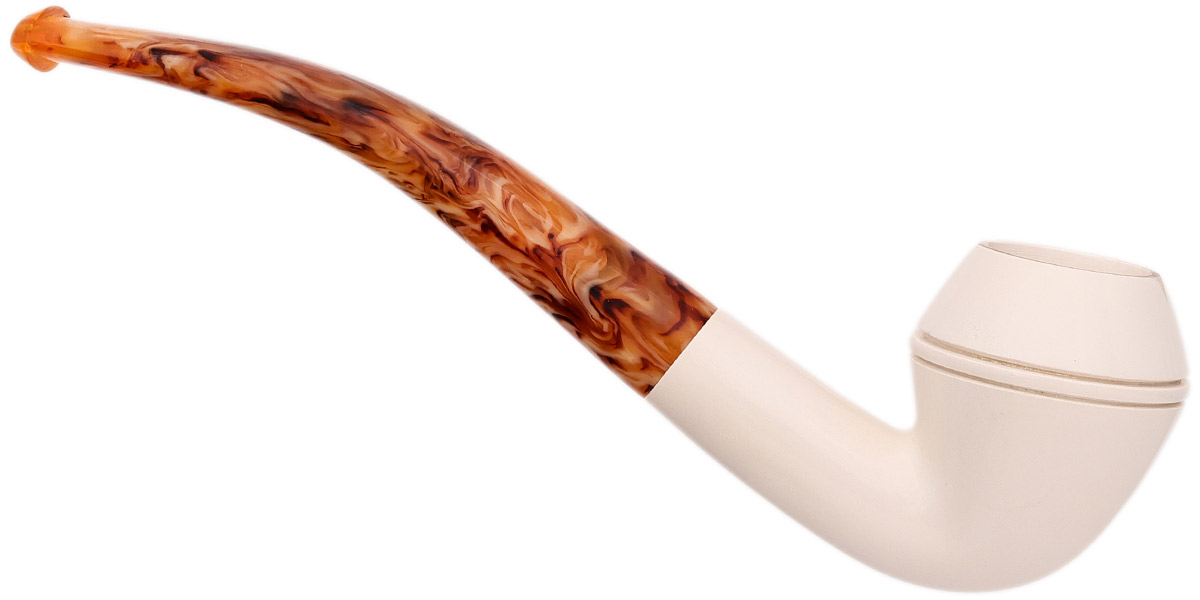 AKB Meerschaum Smooth Rhodesian (with Case)