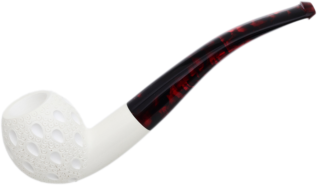 AKB Meerschaum Lattice Bent Apple