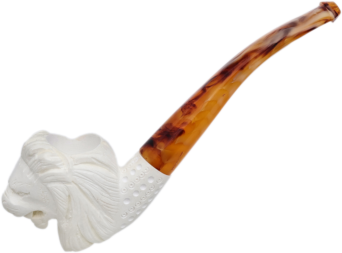 AKB Meerschaum Carved Lion