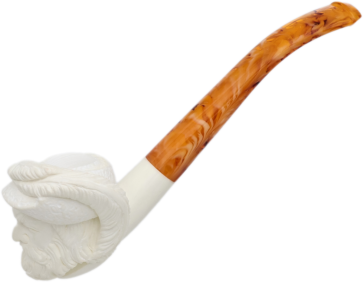 AKB Meerschaum Carved Pirate