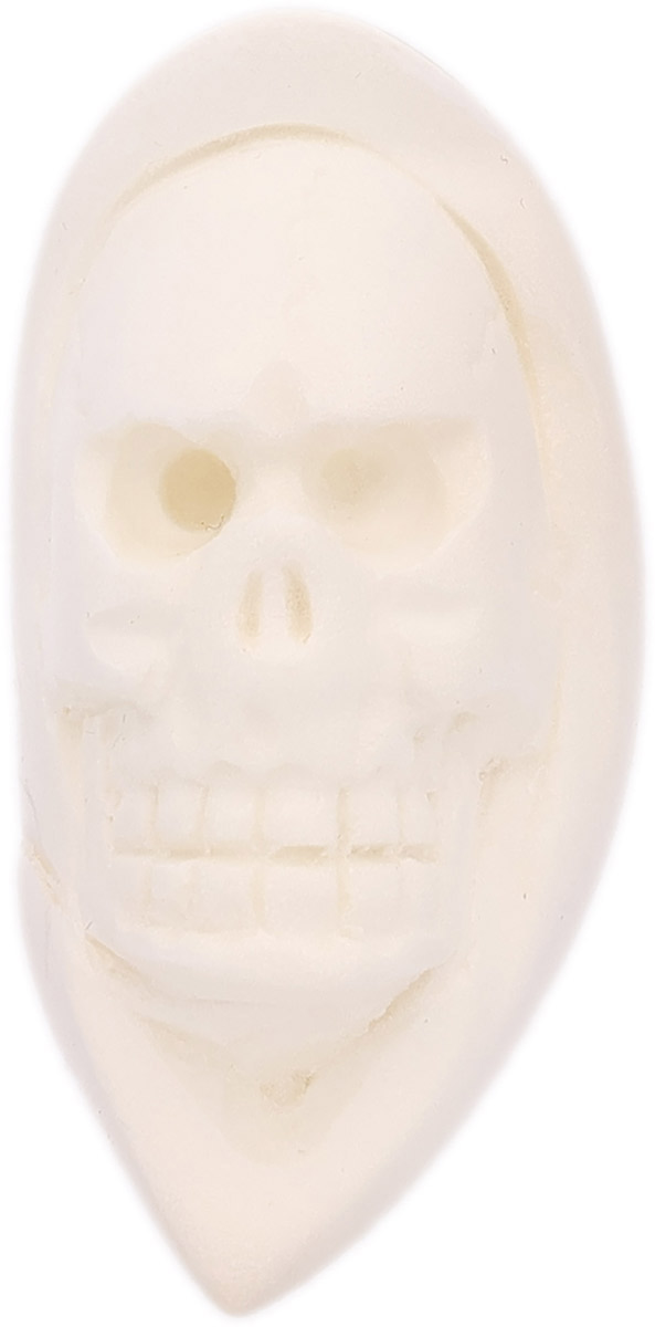 AKB Meerschaum Carved Hooded Skull