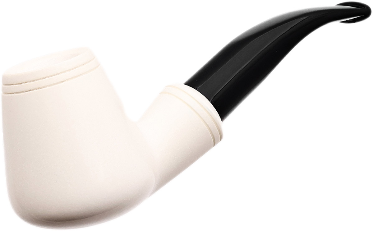 AKB Meerschaum Smooth Volcano (Ali) (With Case)