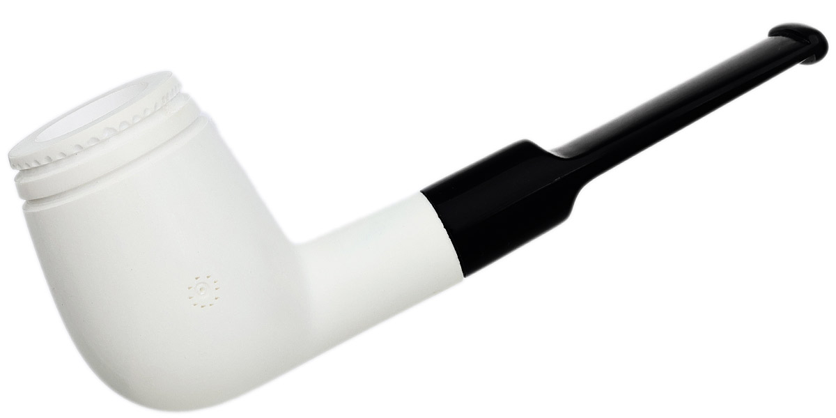 AKB Meerschaum Spot Carved Brandy (Ali) (With Case)
