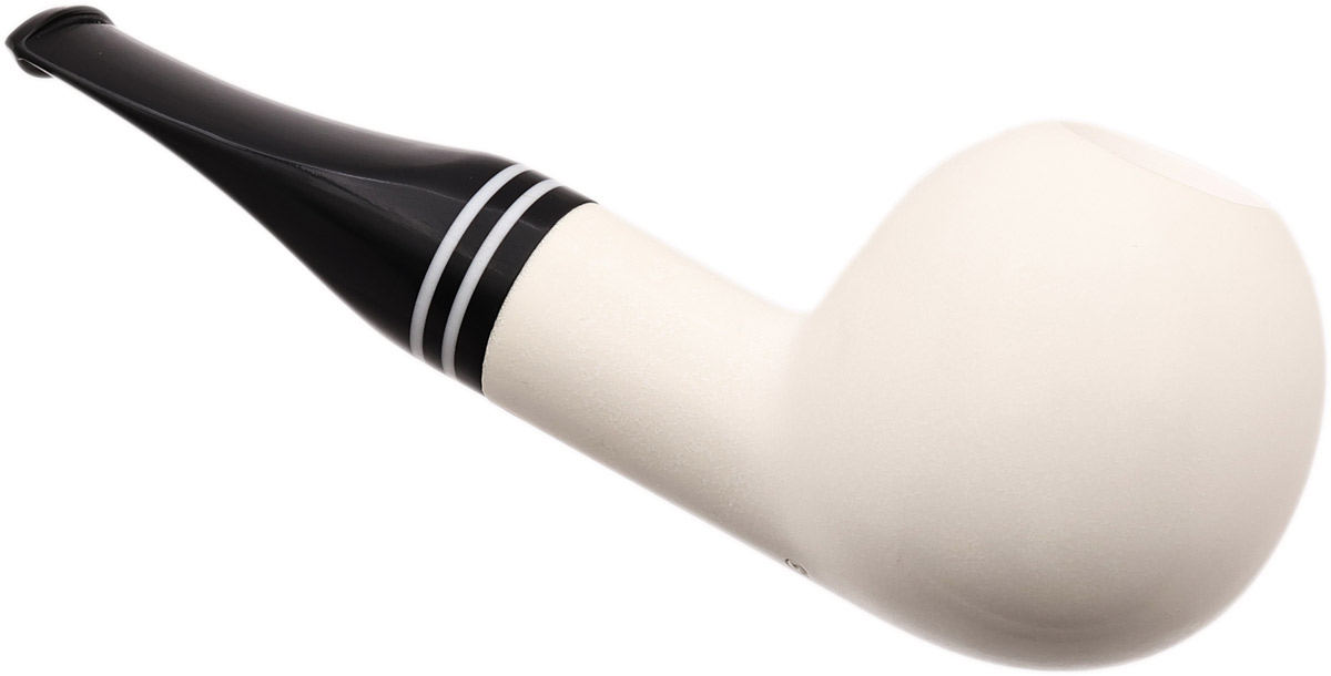 AKB Meerschaum Spot Carved Ball (Ali) (with Case)