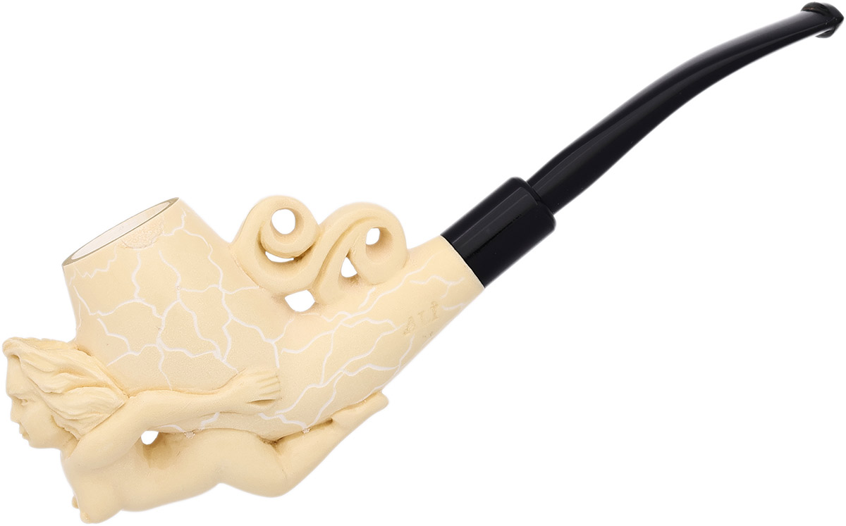 Carved Nude Lady (Ali) (with Case) Tobacco Pipe