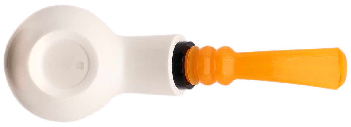 AKB Meerschaum Smooth Reverse Calabash Tomato (Ali) (with Case)