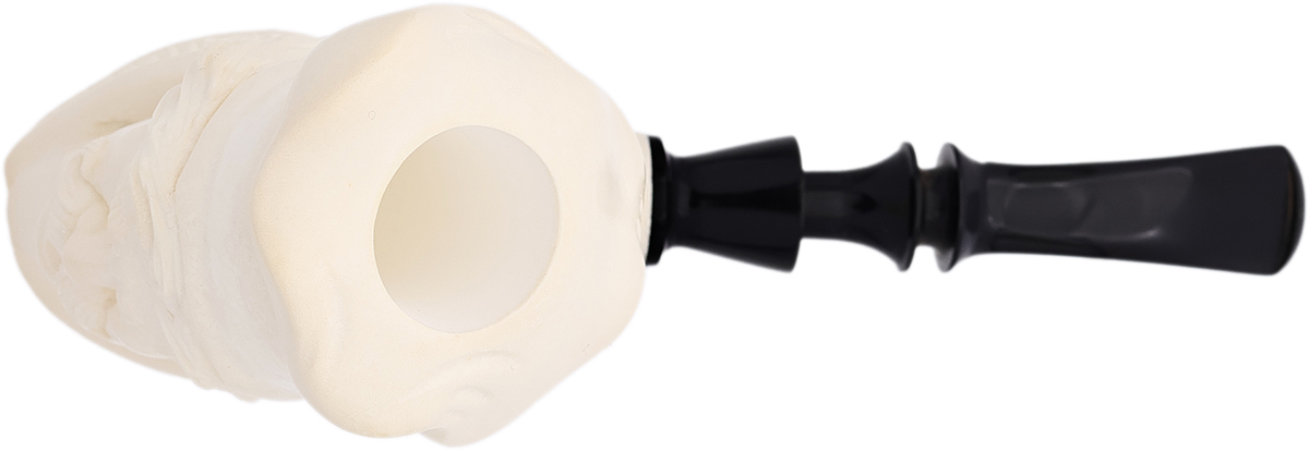 AKB Meerschaum Carved Chef with Hat (Ali) (with Case)