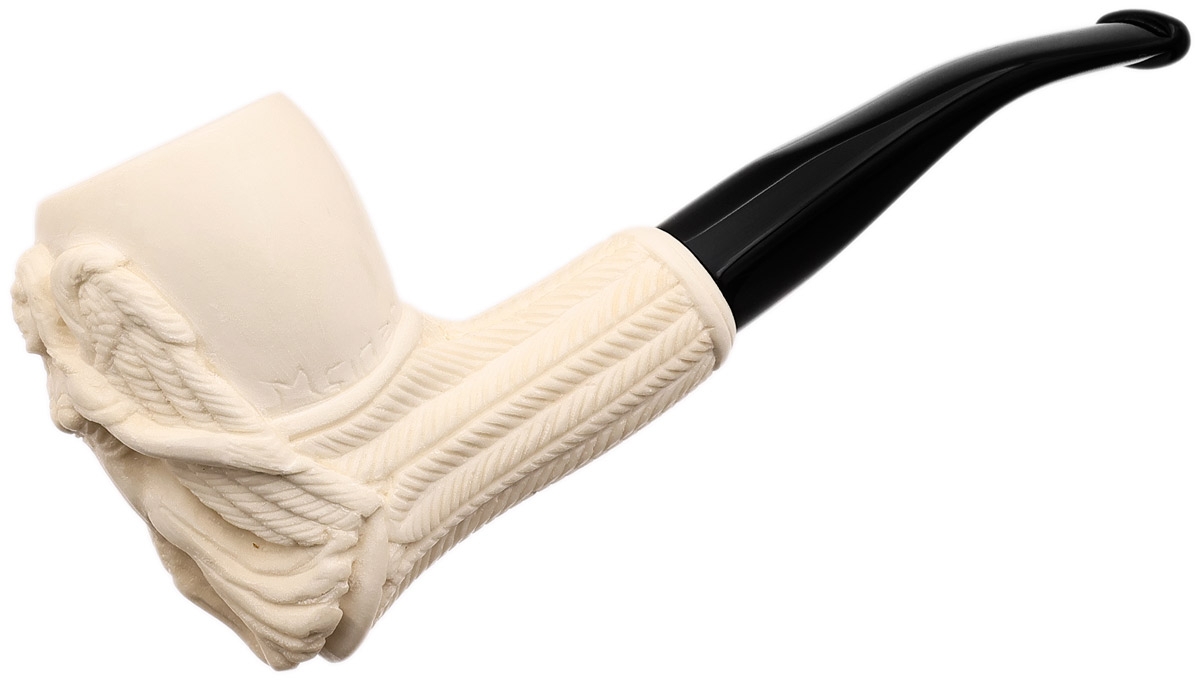 AKB Meerschaum Carved Angel (Mcinar) (with Case)