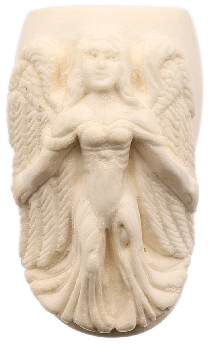 AKB Meerschaum Carved Angel (Mcinar) (with Case)