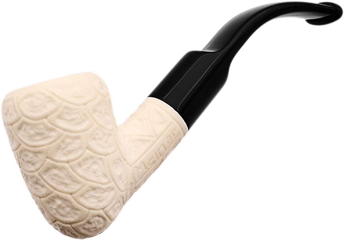 AKB Meerschaum Carved Pear (Mcinar)  (with Case)