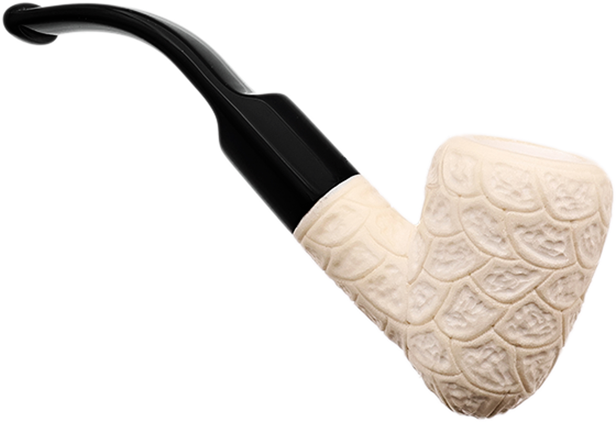 AKB Meerschaum Carved Pear (Mcinar)  (with Case)