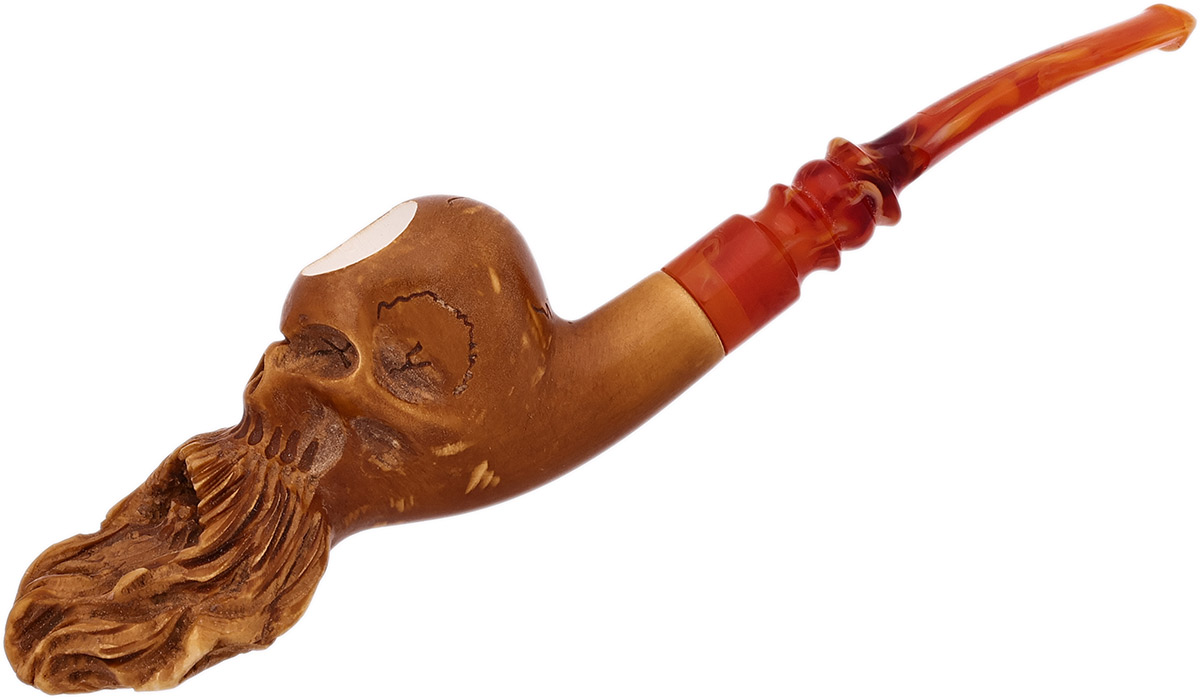 AKB 雕刻 Bearded Skull (with Case)