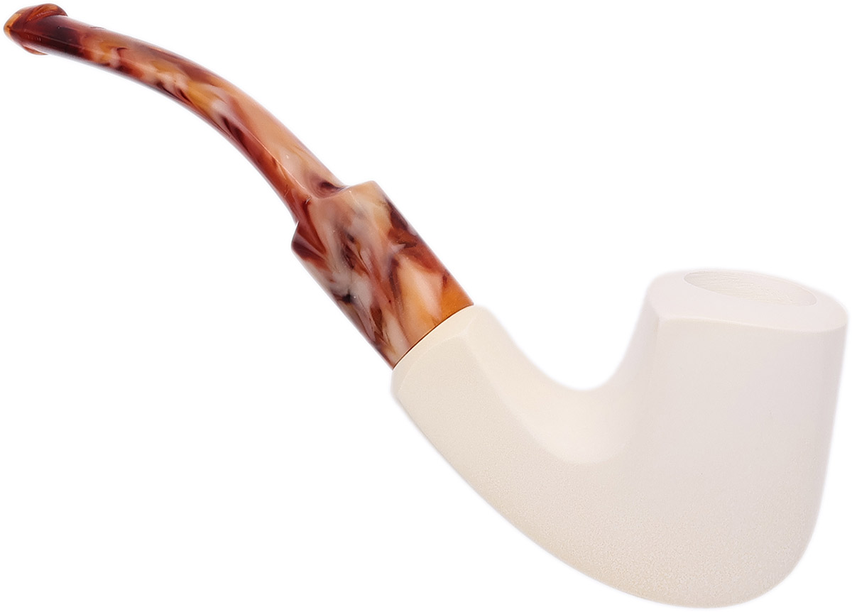 AKB Meerschaum Spot Carved Freehand (with Case)