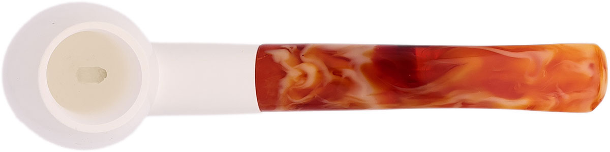 AKB Meerschaum Smooth Bent Egg (with Case)