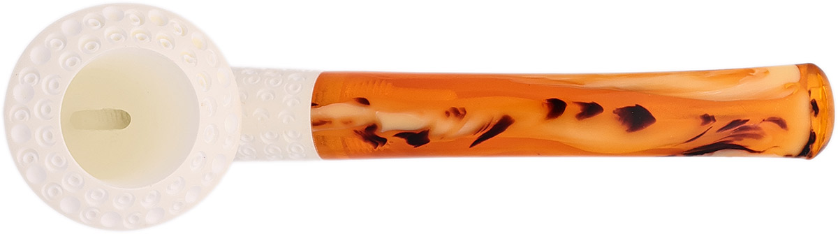 AKB Meerschaum Lattice Bent Dublin Sitter (with Case)