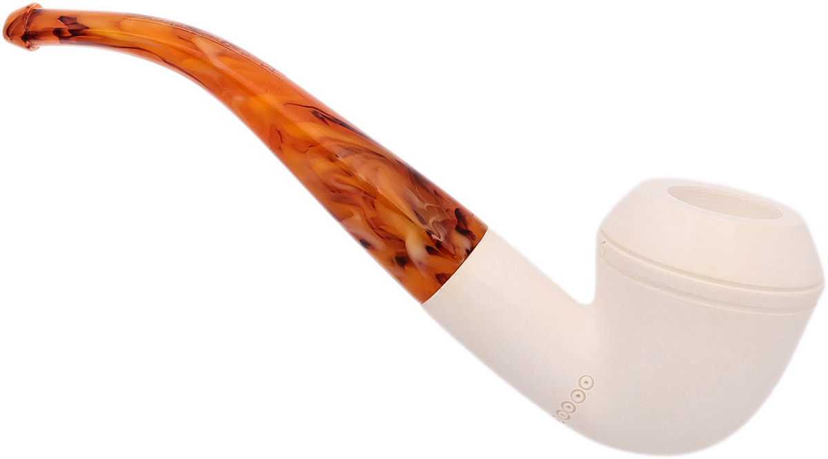AKB Meerschaum Spot Carved Rhodesian (with Case)