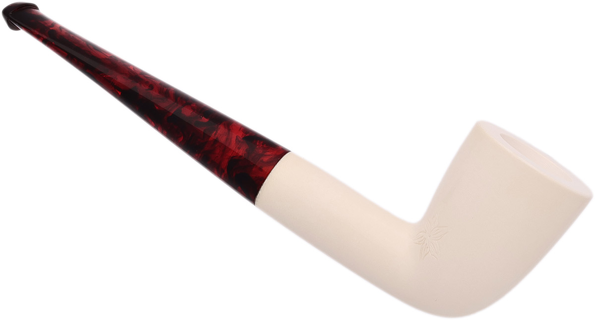 AKB Meerschaum Spot Carved Dublin (with Case)