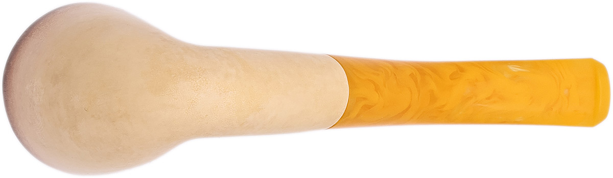 AKB Meerschaum Spot Carved Bent Dublin (with Case)