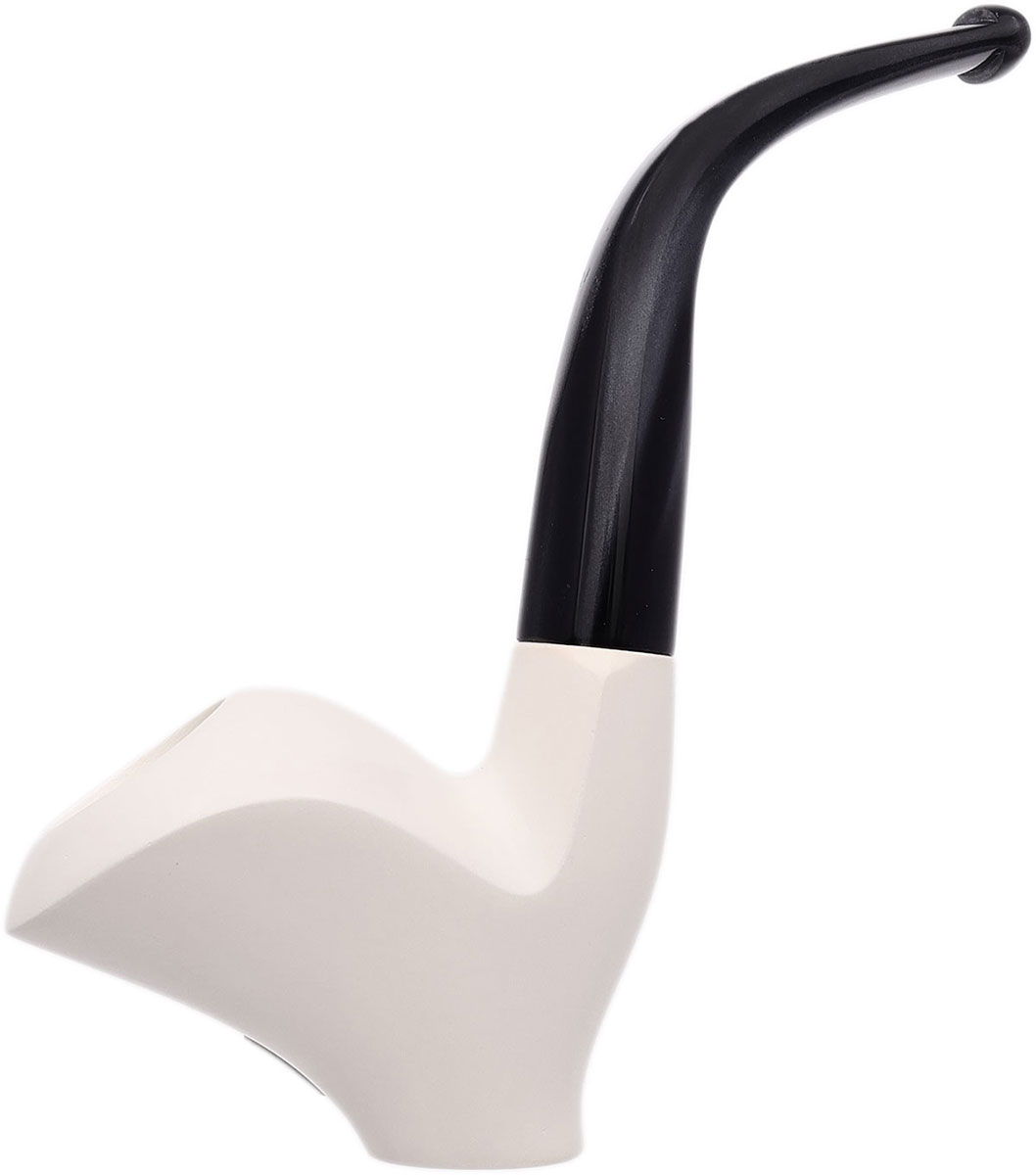 AKB Meerschaum Smooth Freehand Sitter (with Case)