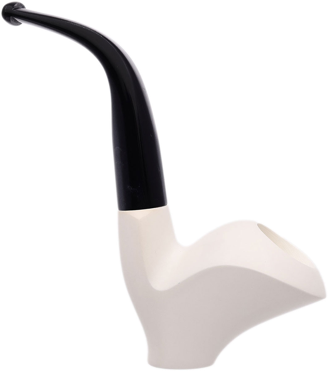AKB Meerschaum Smooth Freehand Sitter (with Case)