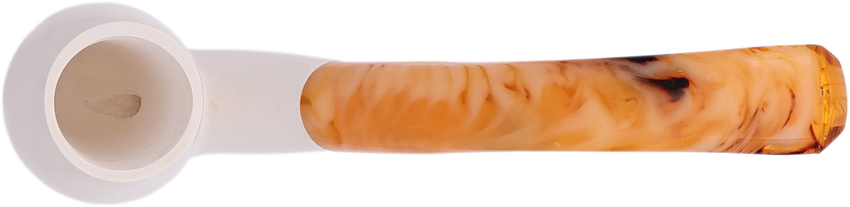 AKB Meerschaum Smooth Bent Egg (with Case)