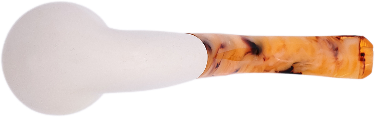 AKB Meerschaum Smooth Bent Egg (with Case)