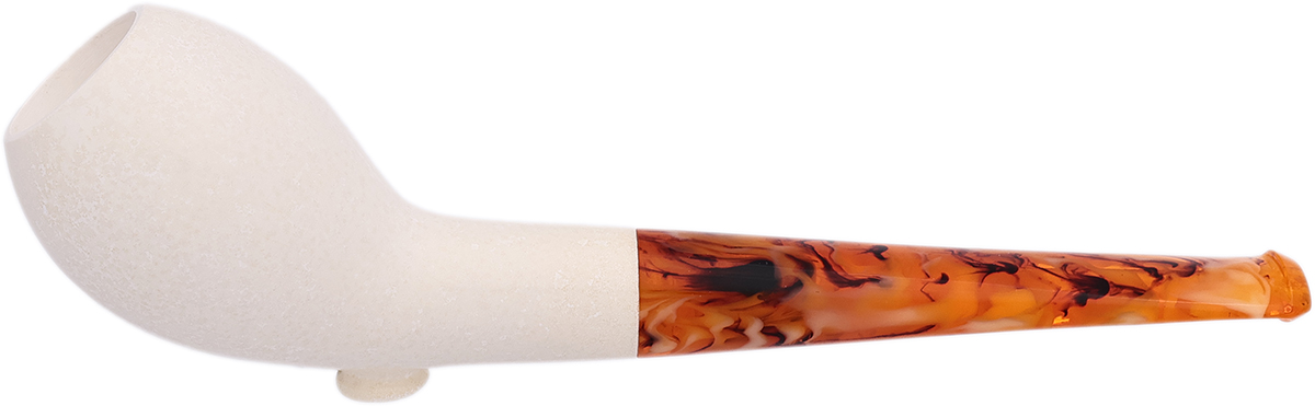 AKB Meerschaum Smooth Cutty (with Case)