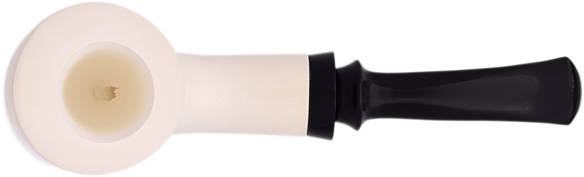 AKB Meerschaum Smooth Horn (with Case)