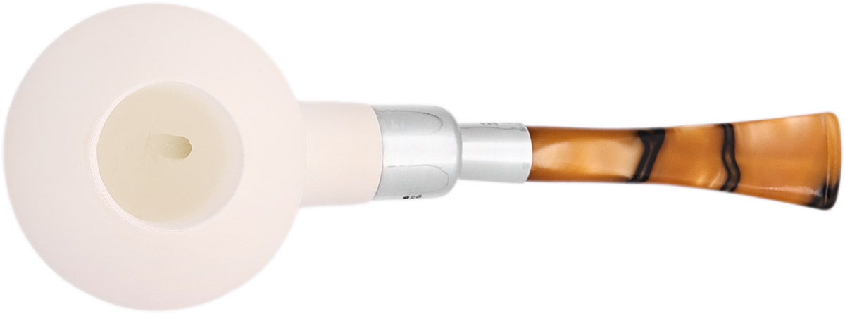 AKB Meerschaum Smooth Dublin with Silver (with Case)