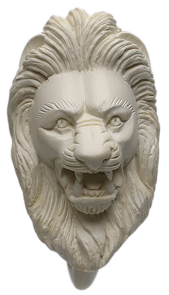 AKB Meerschaum Carved Claw with Lion Head (with Case)