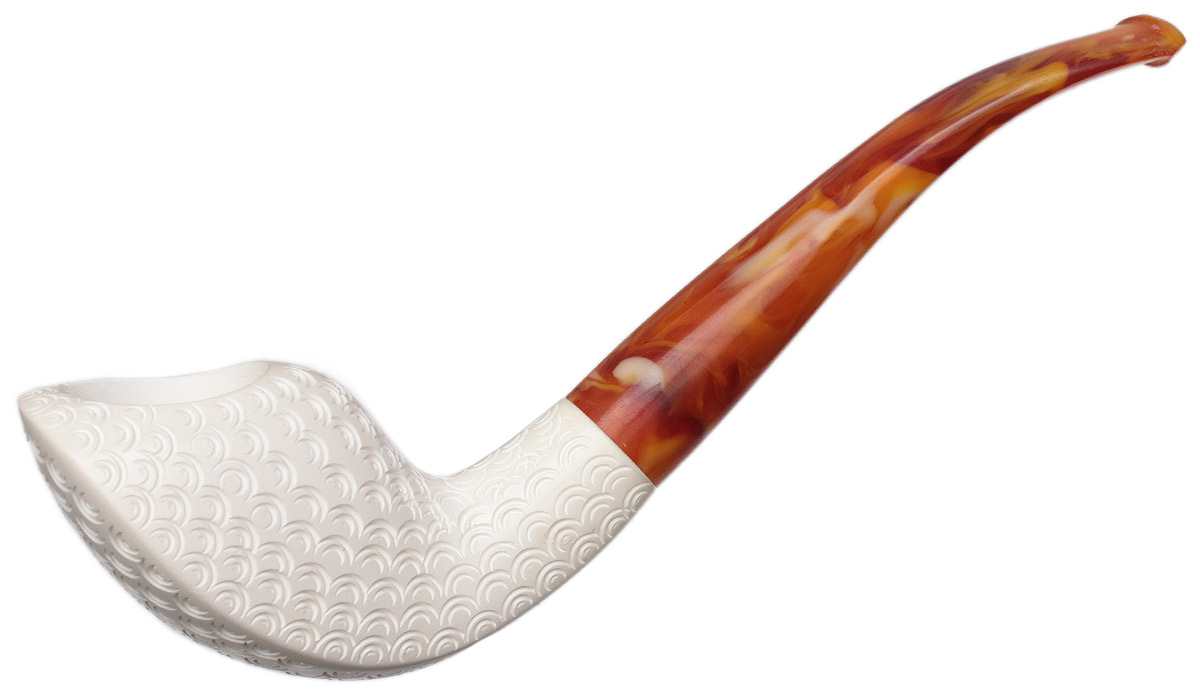 AKB Meerschaum Carved Freehand (with Case)