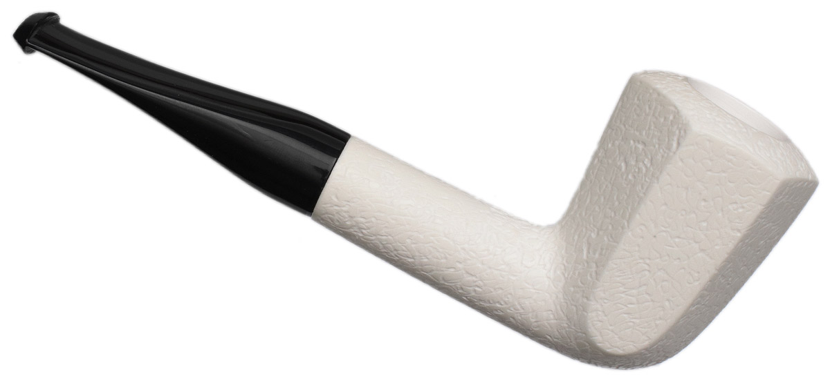 AKB Meerschaum Rusticated Paneled Dublin (with Case)