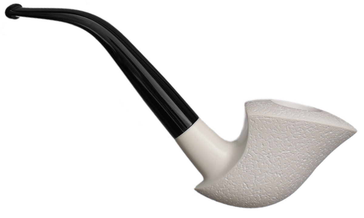 AKB Meerschaum Rusticated Pickaxe (with Case)