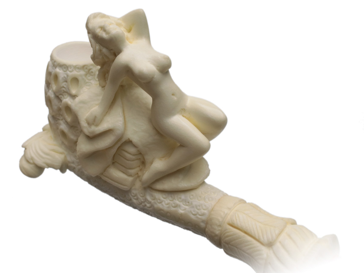 AKB Meerschaum Carved Nude (Korayhan) (with Case) | Buy 