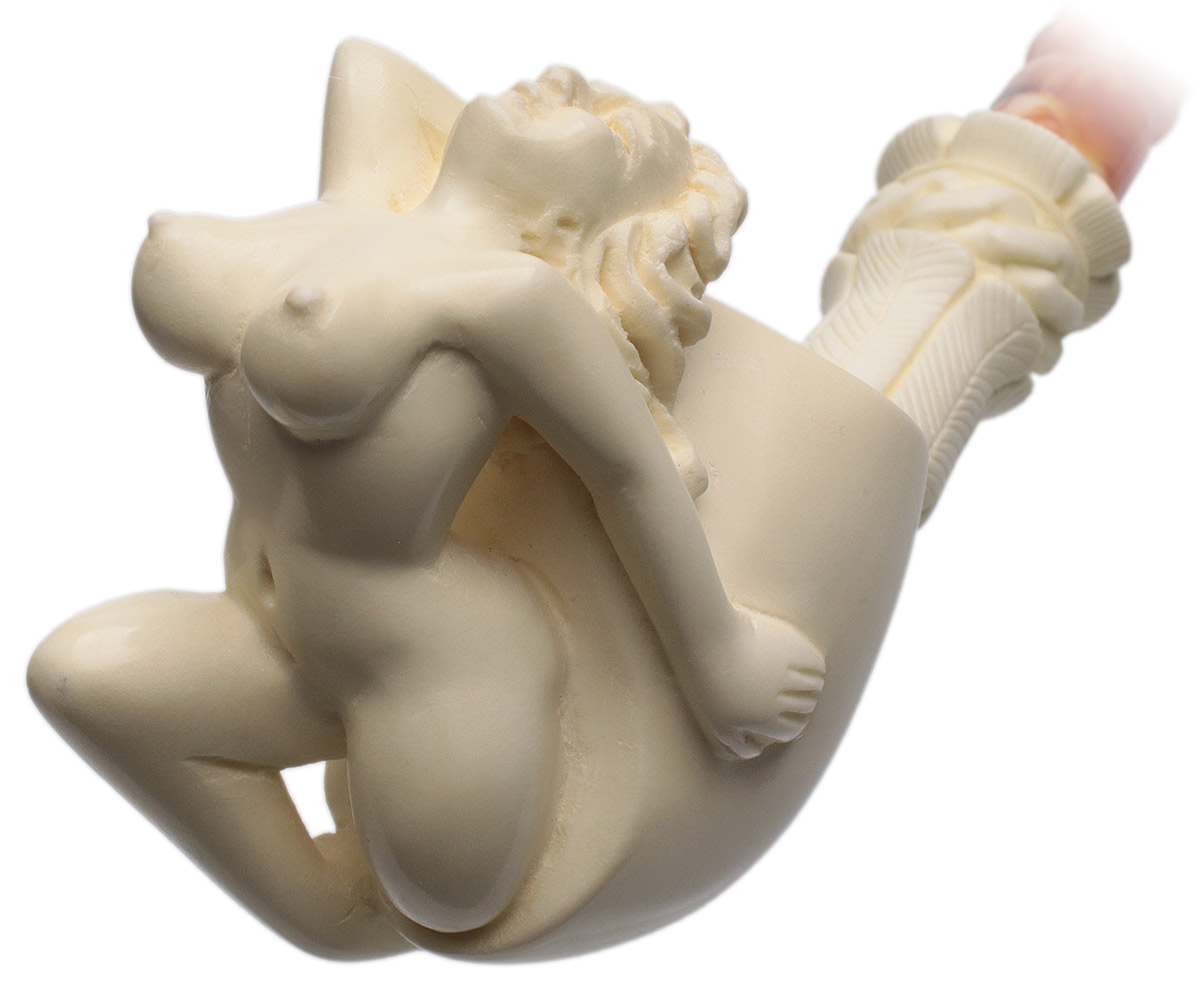 AKB Meerschaum Carved Nude (Ali) (with Case) | Buy AKB 