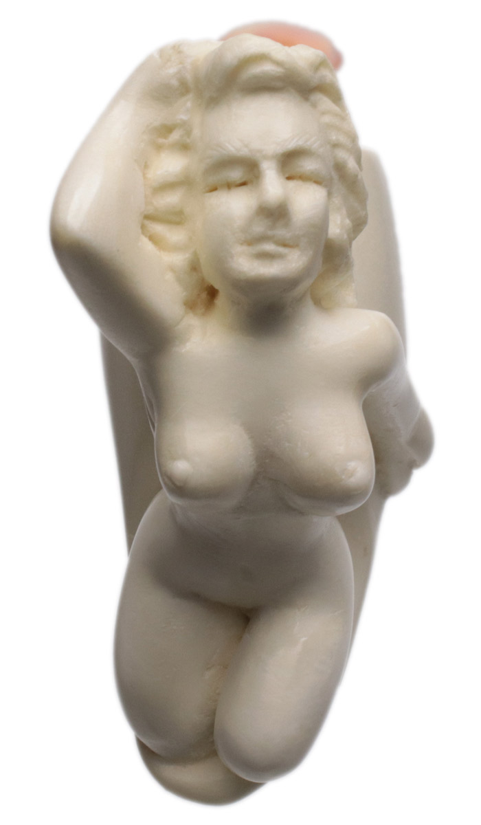 AKB Meerschaum Carved Nude (Ali) (with Case)