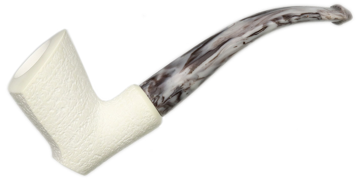 AKB Meerschaum Rusticated Freehand (with Case)