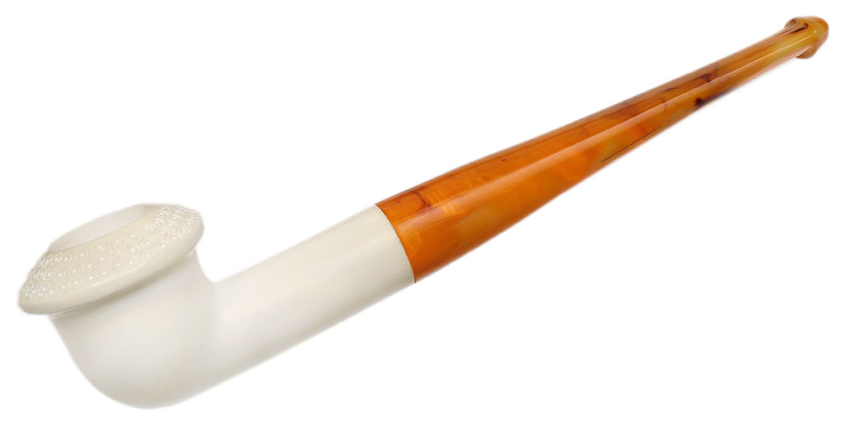 AKB Meerschaum Spot Carved Calabash