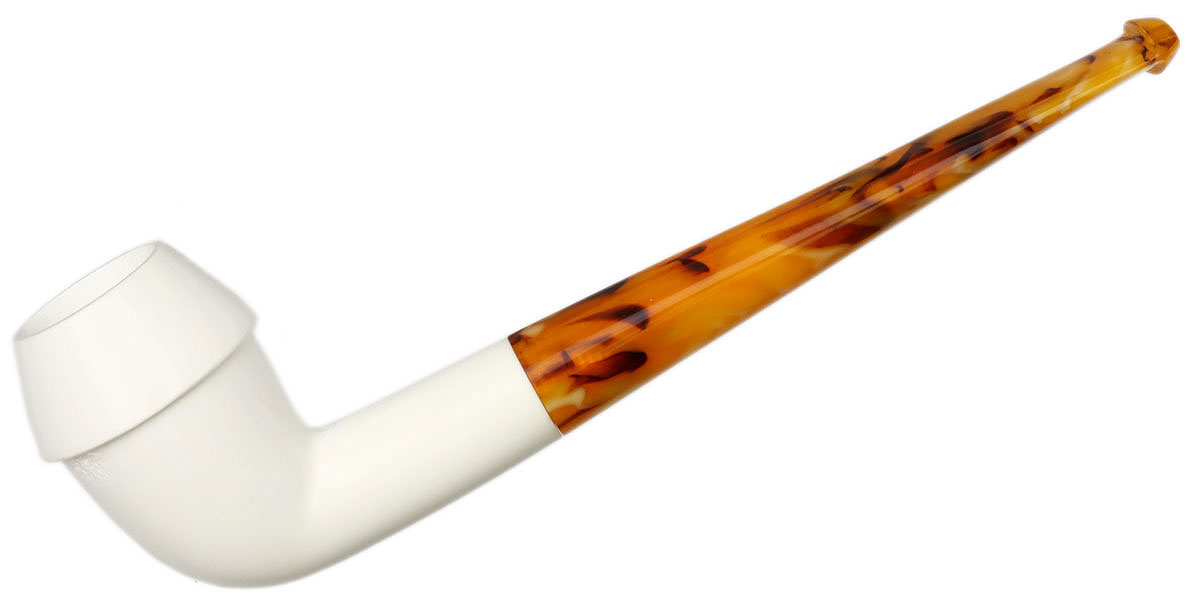 AKB Meerschaum Spot Carved Calabash (with Case)