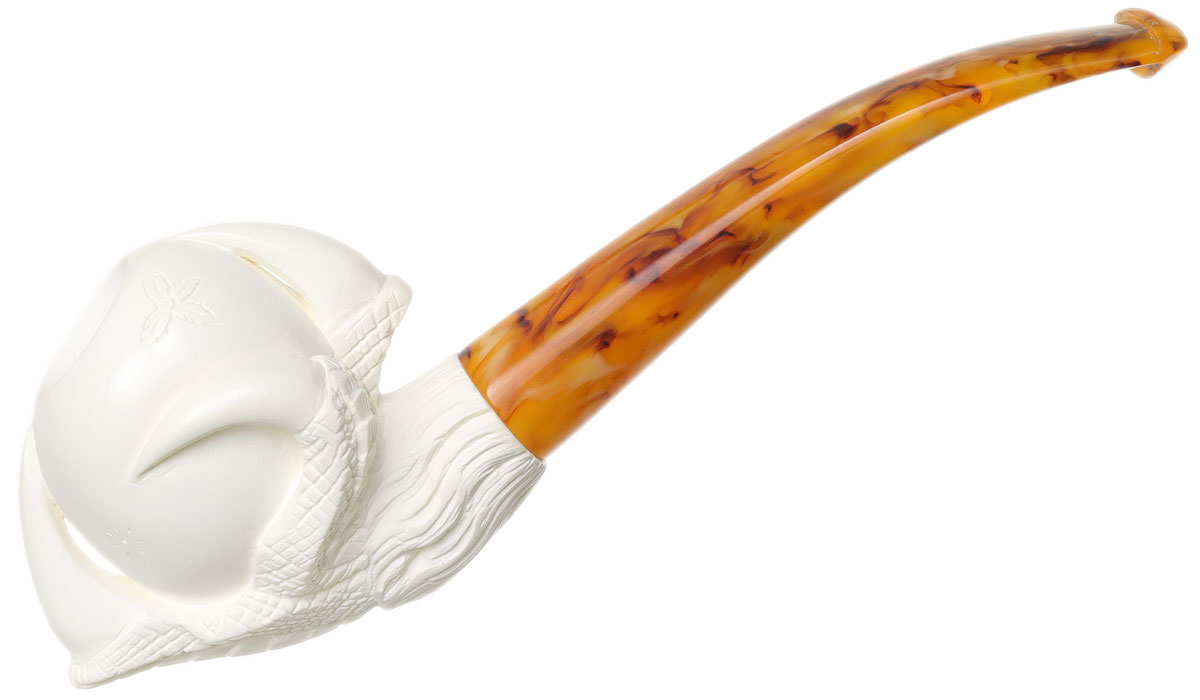 AKB Meerschaum Carved Claw Holding Egg