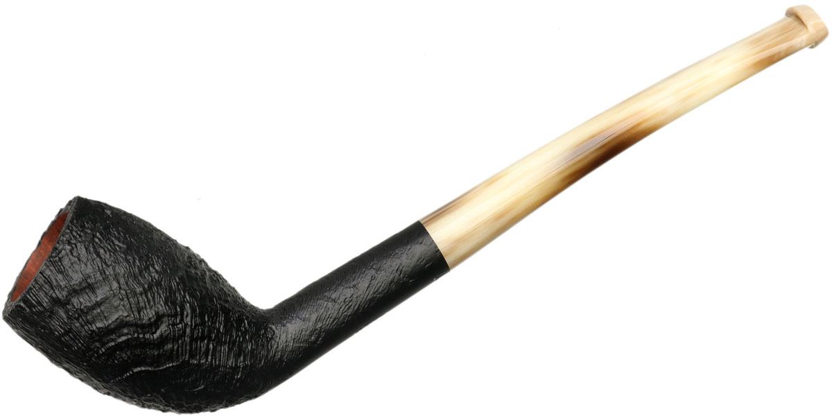 Ropp: Vintage Sandblasted (347) Tobacco Pipe