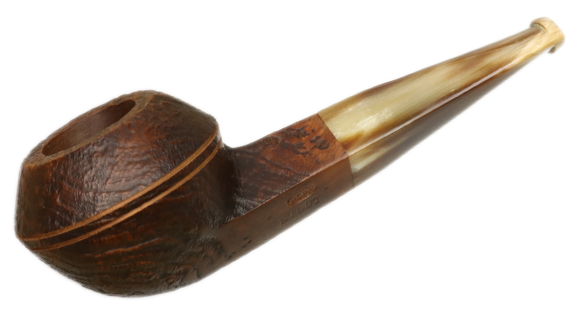 Ropp Vintage Stout Sandblasted Squat Bulldog