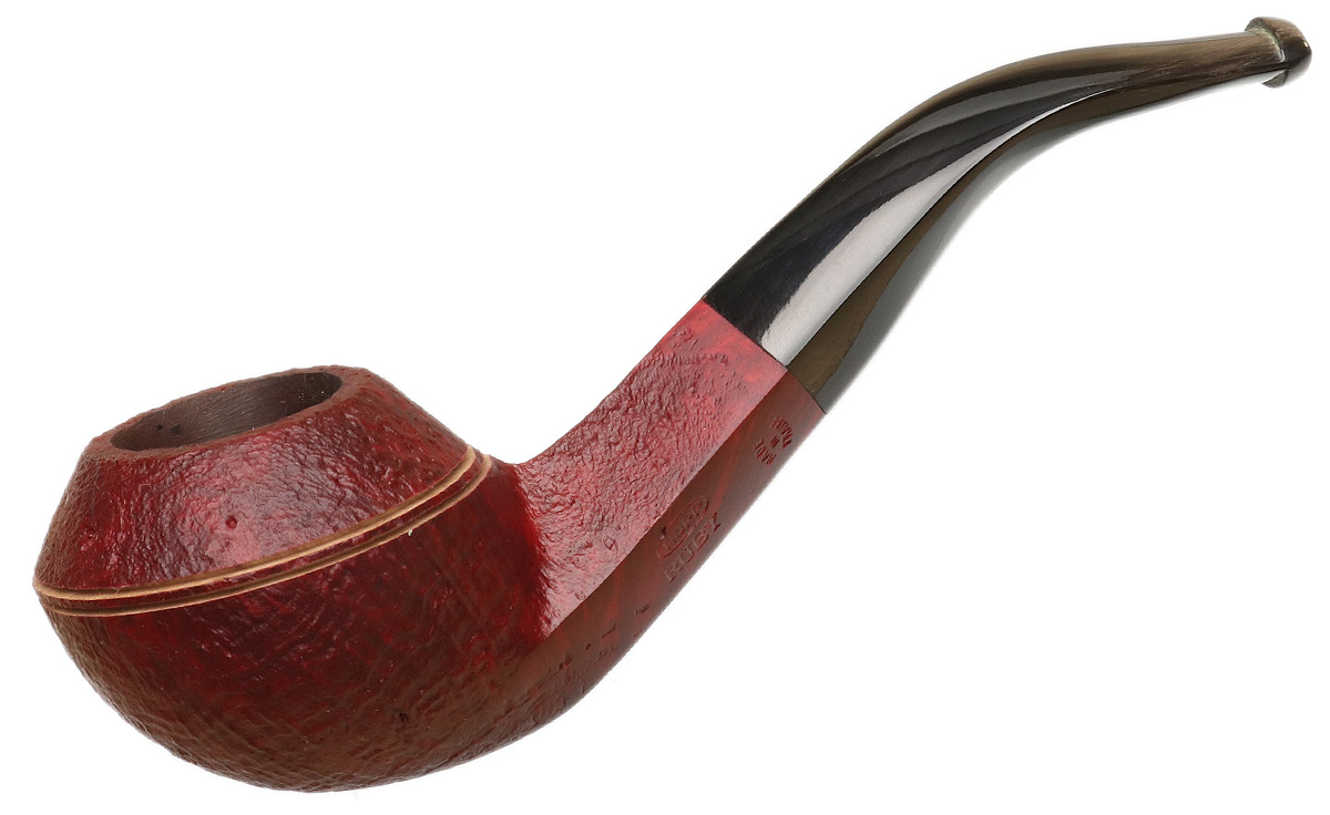 Ropp Ruby Sandblasted Bent Bulldog