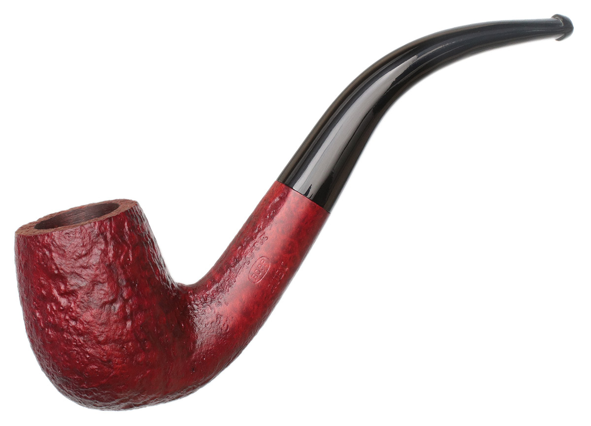 Ropp Ruby Sandblasted Large Bent Billiard