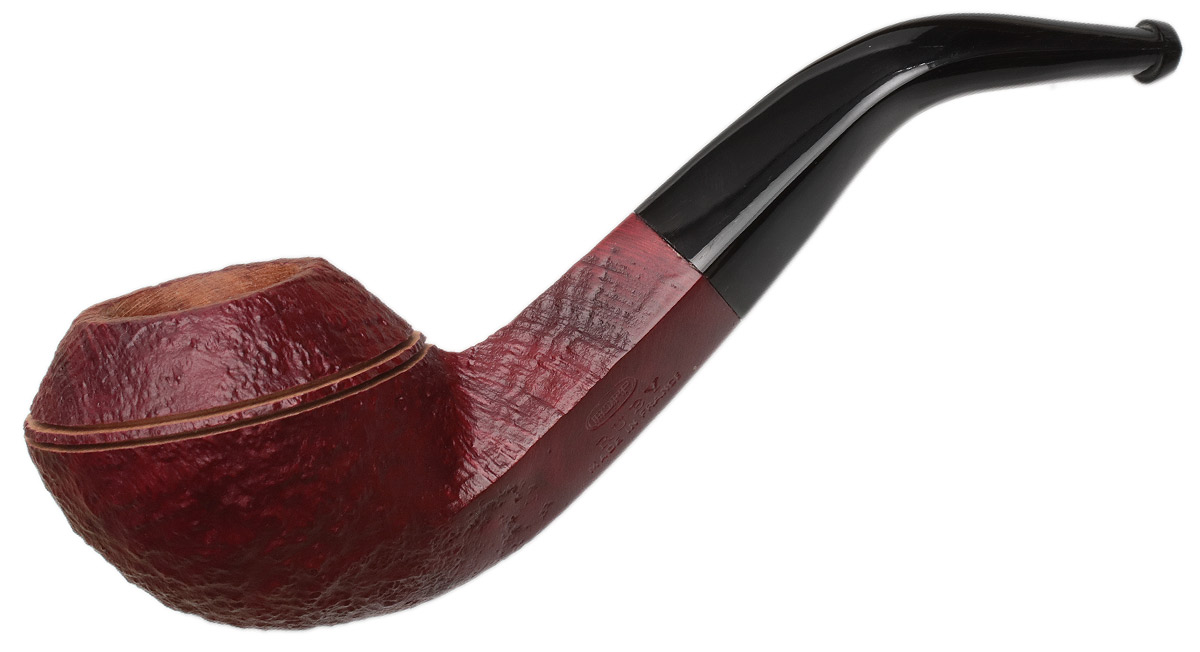 Ropp Ruby Sandblasted Bent Bulldog