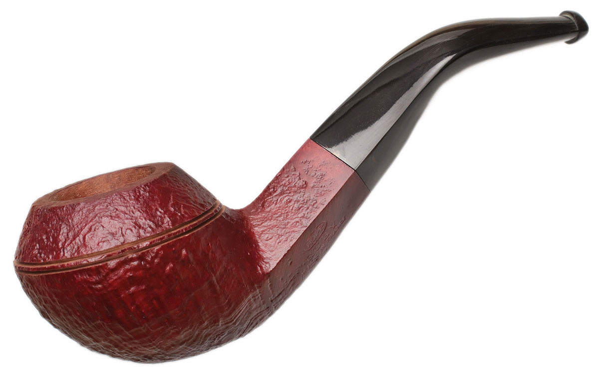 Ropp Ruby Sandblasted Bent Bulldog