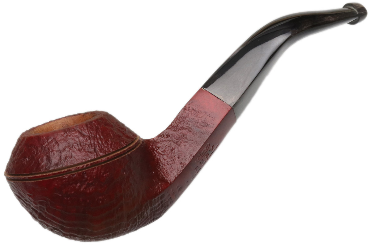 Ropp Ruby Sandblasted Bent Bulldog