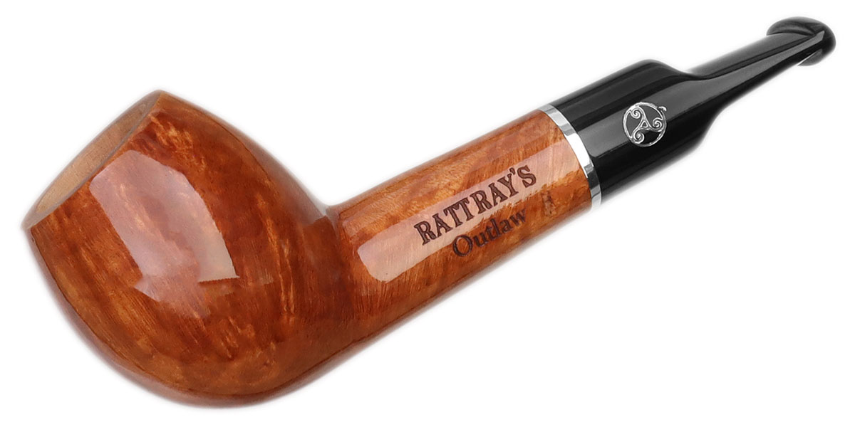 outlaw tobacco Smooth Light (141) (9mm) Pipe Original FAT Cut Dip -